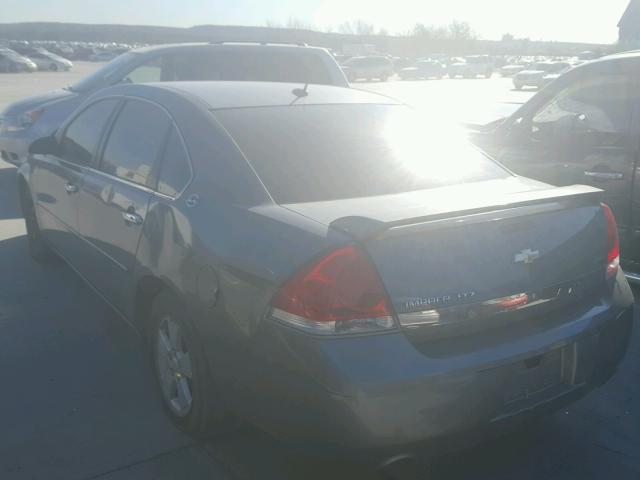 2G1WU583081207894 - 2008 CHEVROLET IMPALA LTZ GRAY photo 3