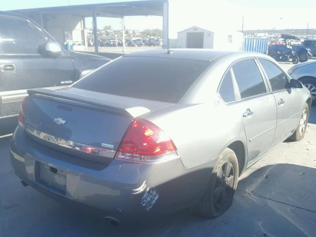 2G1WU583081207894 - 2008 CHEVROLET IMPALA LTZ GRAY photo 4