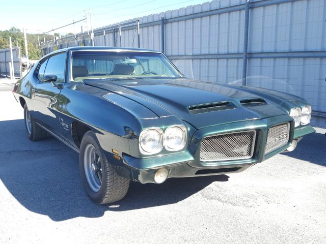 242371P152362 - 1971 PONTIAC GTO GREEN photo 1