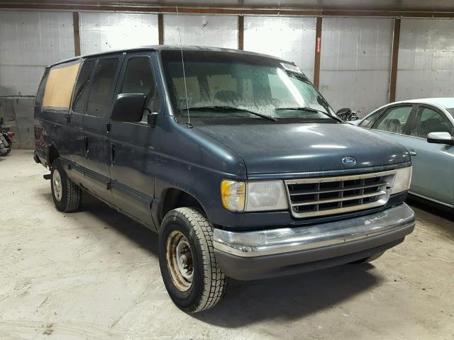 1FBJS31H6THB48264 - 1996 FORD ECONOLINE BLUE photo 1