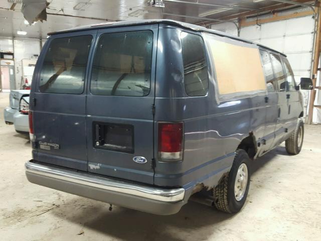 1FBJS31H6THB48264 - 1996 FORD ECONOLINE BLUE photo 4