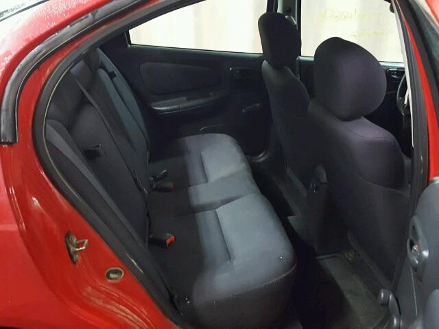 1B3ES56C93D102944 - 2003 DODGE NEON SXT RED photo 6