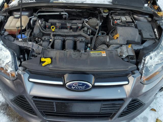 1FADP3J21DL209482 - 2013 FORD FOCUS TITA GRAY photo 7