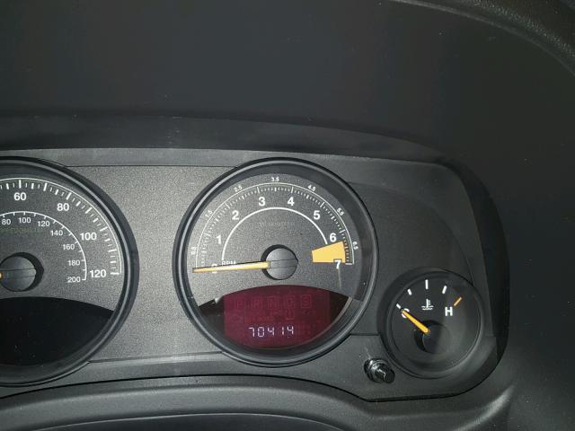 1C4NJDBB7ED712854 - 2014 JEEP COMPASS SP BLACK photo 8