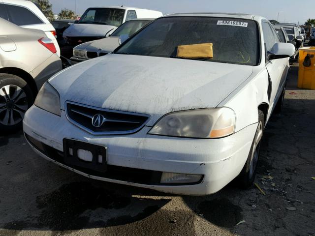 19UYA42761A004777 - 2001 ACURA 3.2CL TYPE WHITE photo 2