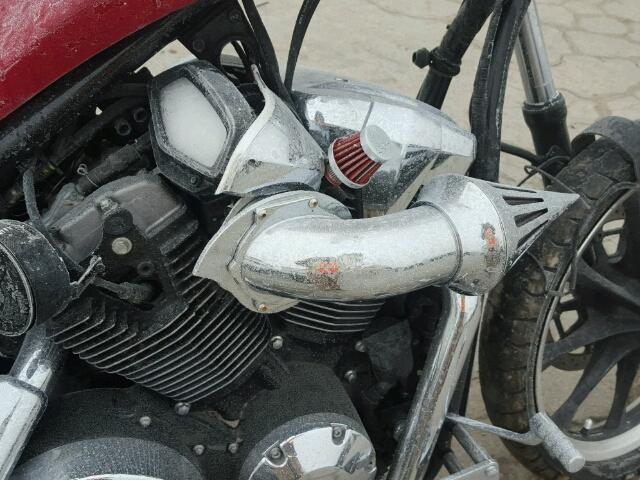 JH2SC61N6FK300286 - 2015 HONDA VT1300 CX RED photo 9