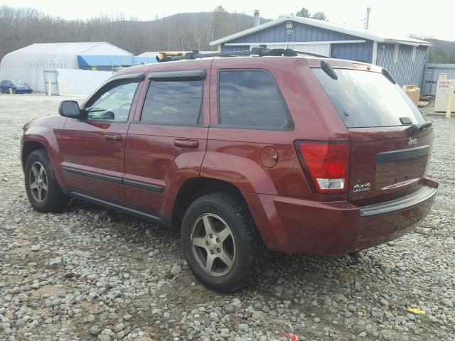 1J8GR48K77C631444 - 2007 JEEP GRAND CHER RED photo 3