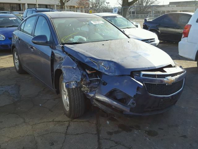 1G1PC5SB5E7343296 - 2014 CHEVROLET CRUZE LT GRAY photo 1