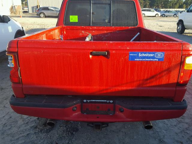 4F4YR16U92TM01841 - 2002 MAZDA B3000 CAB RED photo 9