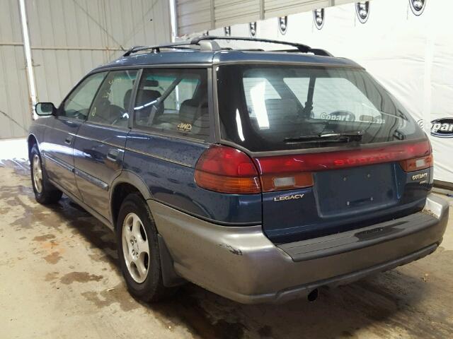 4S3BG6859V7636440 - 1997 SUBARU LEGACY OUT GREEN photo 3