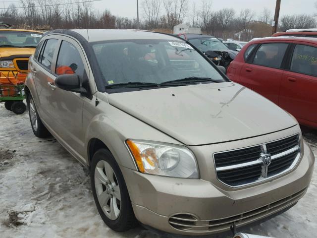 1B3CB4HA2AD544068 - 2010 DODGE CALIBER SX TAN photo 1