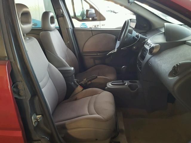 1G8AJ52F14Z219691 - 2004 SATURN ION LEVEL MAROON photo 5