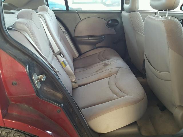 1G8AJ52F14Z219691 - 2004 SATURN ION LEVEL MAROON photo 6