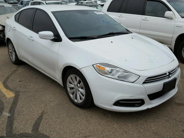 1C3CDFDHXED709625 - 2014 DODGE DART SE AE WHITE photo 1