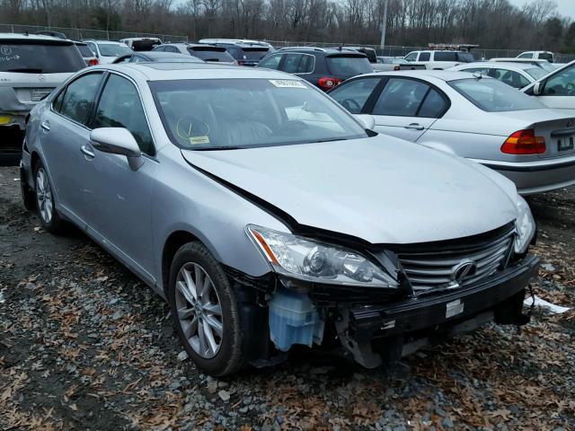 JTHBK1EG8A2360068 - 2010 LEXUS ES 350 SILVER photo 1