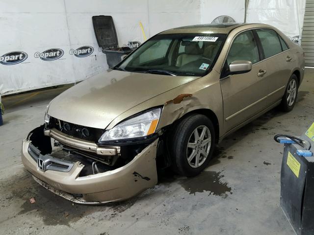 1HGCM66563A084266 - 2003 HONDA ACCORD EX GOLD photo 2