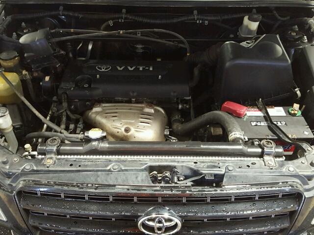 JTEGD21A530069997 - 2003 TOYOTA HIGHLANDER BLACK photo 7