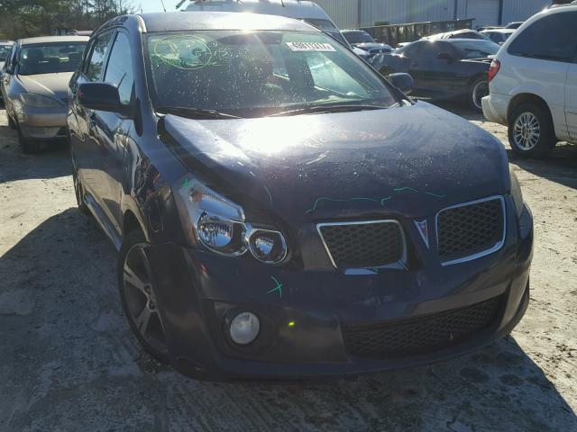 5Y2SR67099Z435986 - 2009 PONTIAC VIBE GT BLUE photo 1