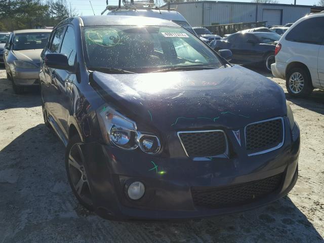 5Y2SR67099Z435986 - 2009 PONTIAC VIBE GT BLUE photo 9