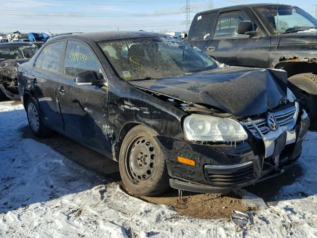 3VWJM71K58M123817 - 2008 VOLKSWAGEN JETTA S BLACK photo 1