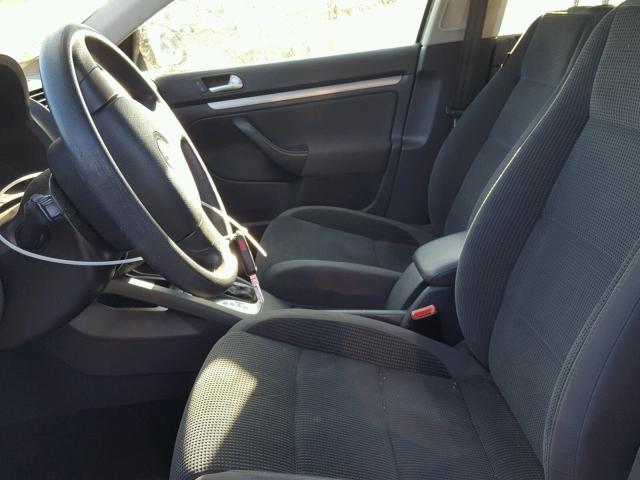 3VWJM71K58M123817 - 2008 VOLKSWAGEN JETTA S 黑色 照片 5