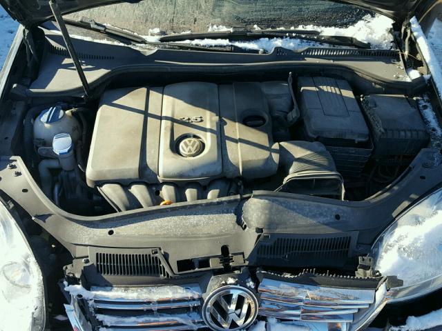 3VWJM71K58M123817 - 2008 VOLKSWAGEN JETTA S 黑色 照片 7