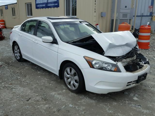 1HGCP26868A058011 - 2008 HONDA ACCORD EXL WHITE photo 1