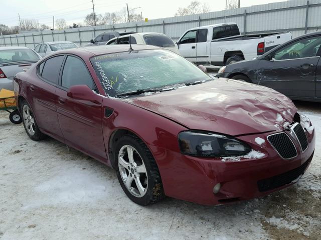 2G2WC52C051330114 - 2005 PONTIAC GRAND PRIX MAROON photo 1