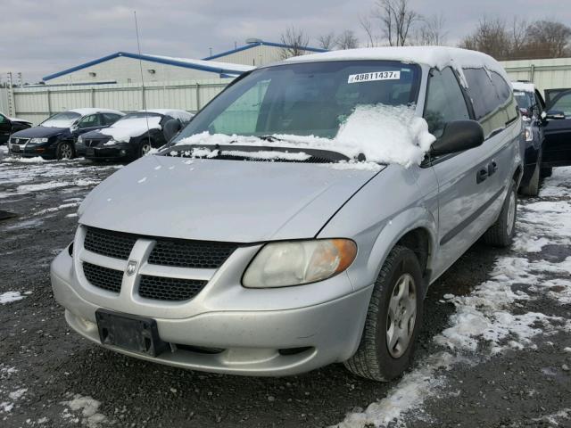 1D4GP24323B218897 - 2003 DODGE GRAND CARA GRAY photo 2