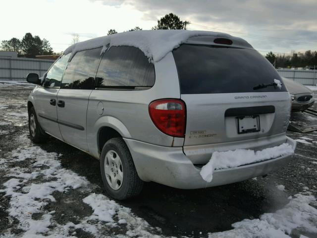 1D4GP24323B218897 - 2003 DODGE GRAND CARA GRAY photo 3