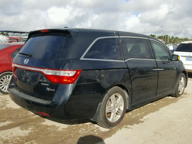 5FNRL5H96BB095229 - 2011 HONDA ODYSSEY TO BLACK photo 4