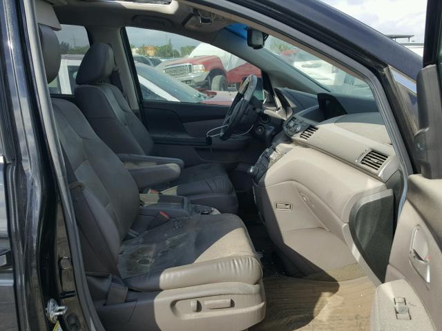 5FNRL5H96BB095229 - 2011 HONDA ODYSSEY TO BLACK photo 5