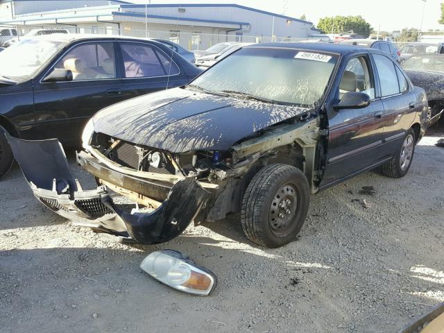 3N1CB51D75L594251 - 2005 NISSAN SENTRA 1.8 BLACK photo 2