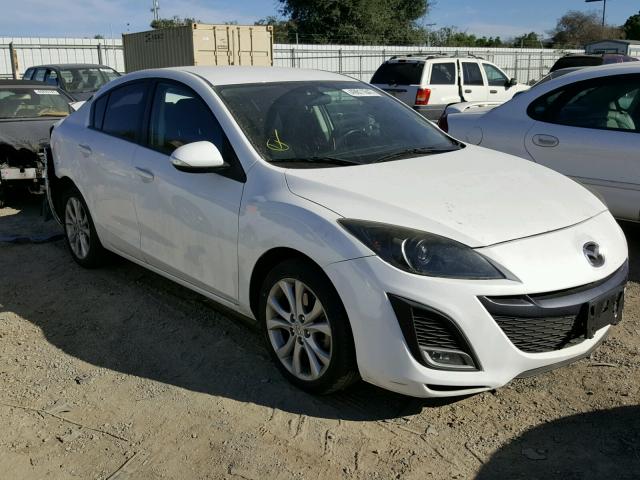 JM1BL1S65A1104616 - 2010 MAZDA 3 S WHITE photo 1