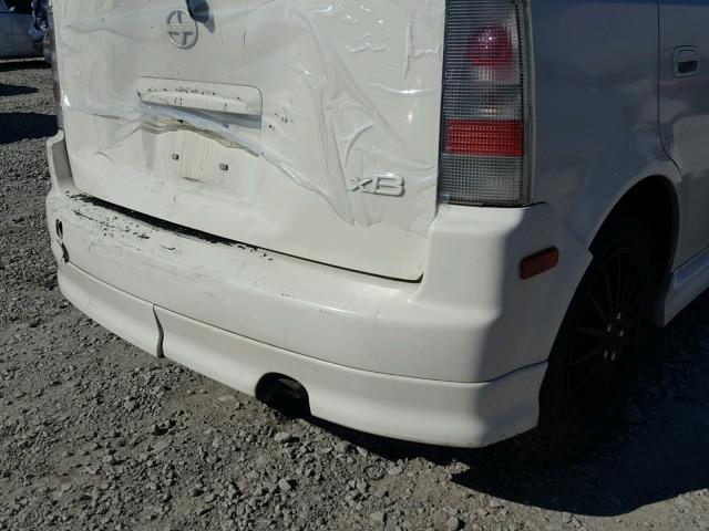 JTLKT324164073563 - 2006 TOYOTA SCION XB Ақ фото 9