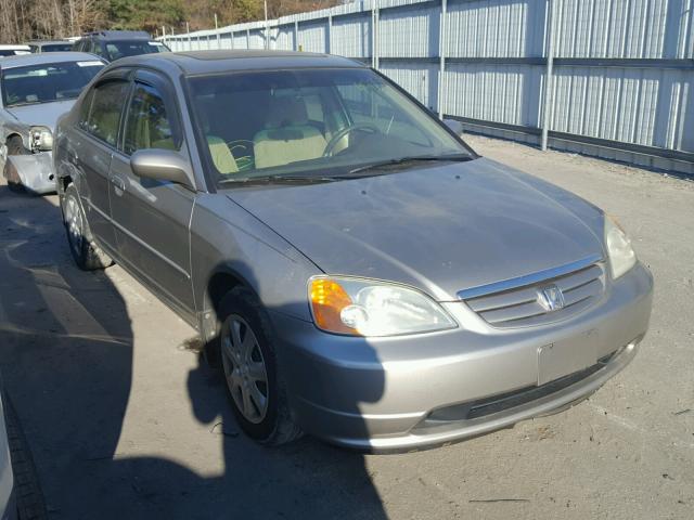 1HGES26783L011493 - 2003 HONDA CIVIC EX SILVER photo 1