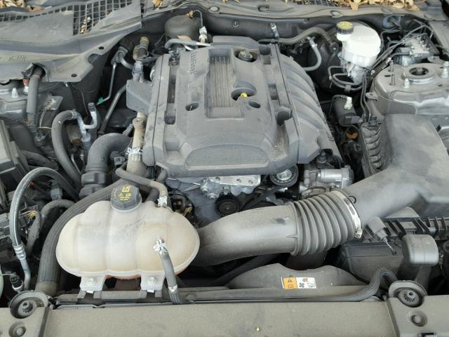 1FA6P8TH0F5430697 - 2015 FORD MUSTANG GRAY photo 7