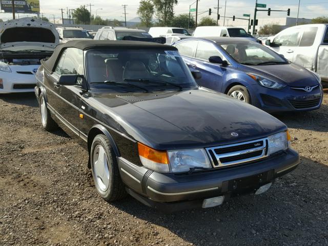 YS3AL76L2M7020973 - 1991 SAAB 900 BASE BLACK photo 1