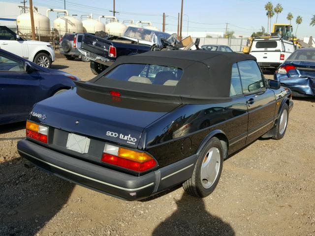 YS3AL76L2M7020973 - 1991 SAAB 900 BASE BLACK photo 4