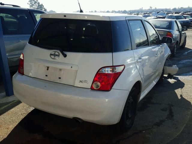 JTKKT624465020419 - 2006 TOYOTA SCION XA WHITE photo 4