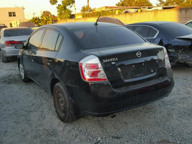 3N1AB61E19L690324 - 2009 NISSAN SENTRA 2.0 BLACK photo 3