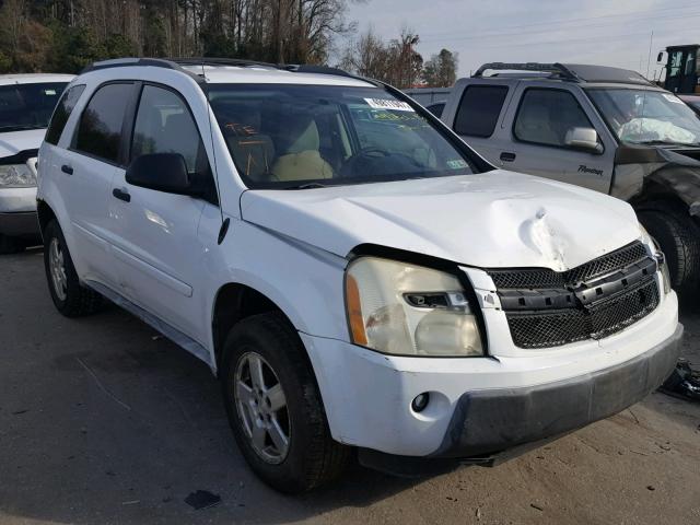 2CNDL23F956092627 - 2005 CHEVROLET EQUINOX LS WHITE photo 1