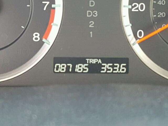 1HGCP2F87CA093634 - 2012 HONDA ACCORD EXL WHITE photo 8