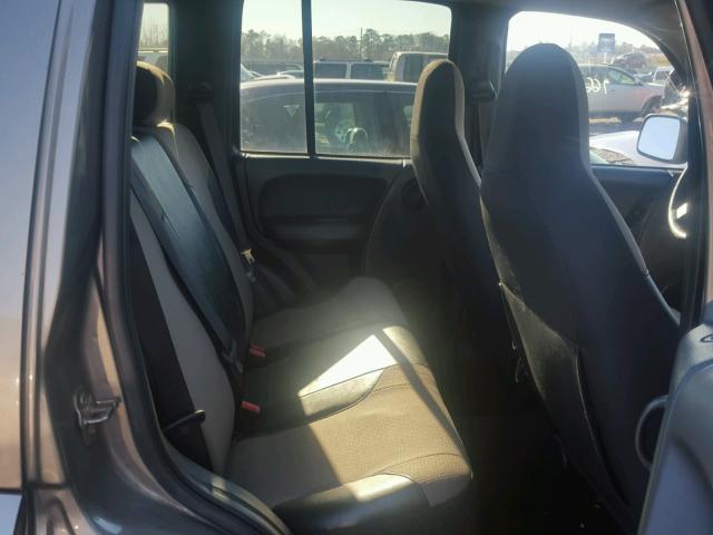 1J4GL48K64W185090 - 2004 JEEP LIBERTY SP BROWN photo 6