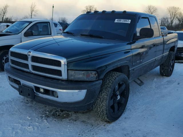 3B7HC13Z41G247044 - 2001 DODGE RAM 1500 GREEN photo 2