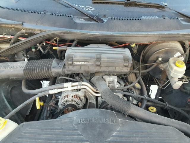 3B7HC13Z41G247044 - 2001 DODGE RAM 1500 GREEN photo 7