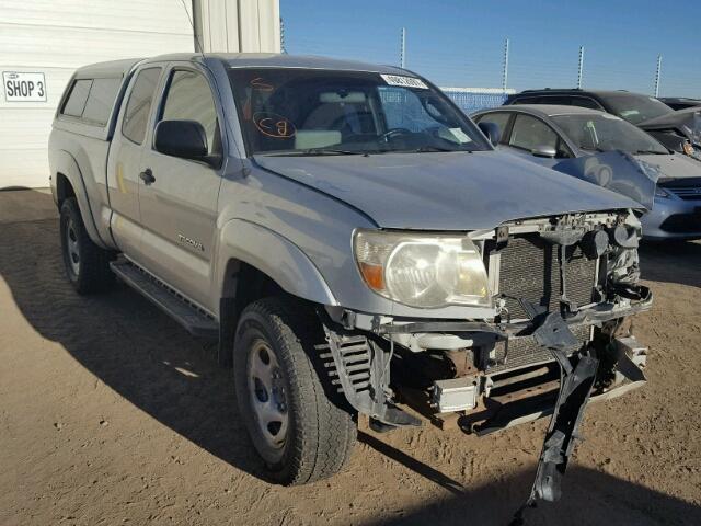 5TEUU42N56Z171518 - 2006 TOYOTA TACOMA ACC SILVER photo 1