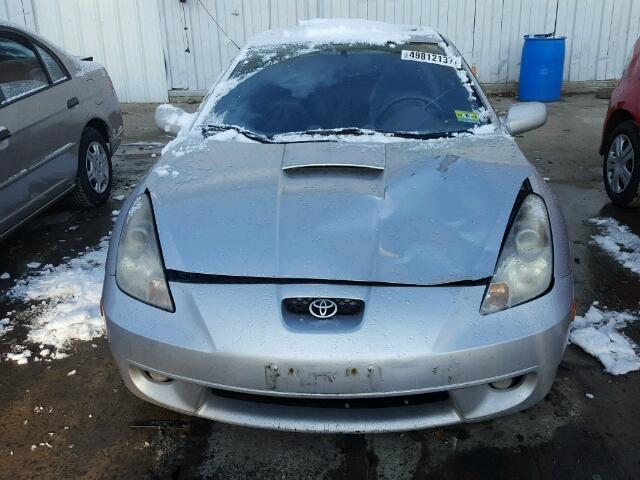 JTDDY32T6Y0028688 - 2000 TOYOTA CELICA GT- SILVER photo 9