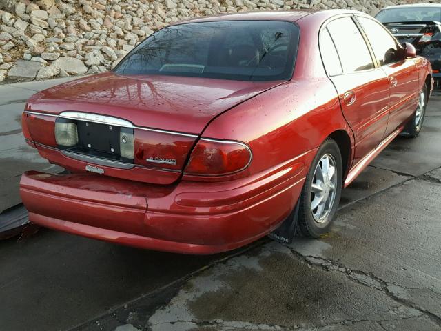 1G4HR54K13U224484 - 2003 BUICK LESABRE LI RED photo 4