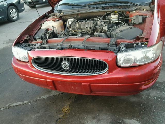 1G4HR54K13U224484 - 2003 BUICK LESABRE LI RED photo 7